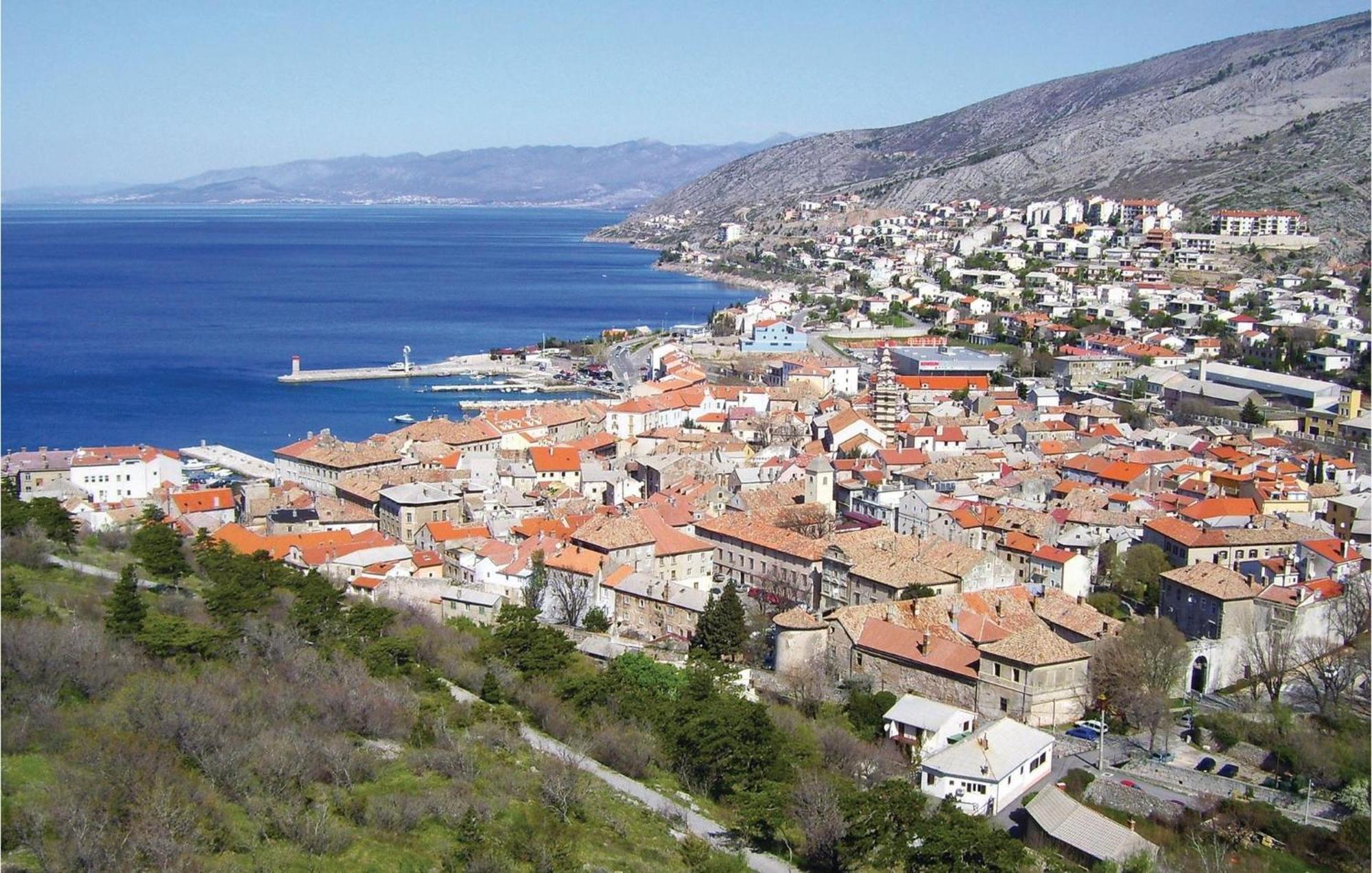 Stunning Apartment In Senj With House Sea View Eksteriør billede